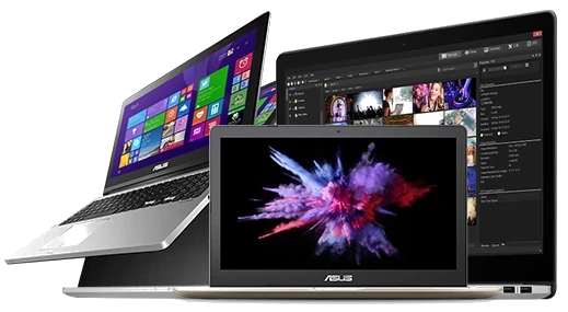 Réparation d'écran de PC portable, écran fissuré, pixelisé, noir, éteint, cassé